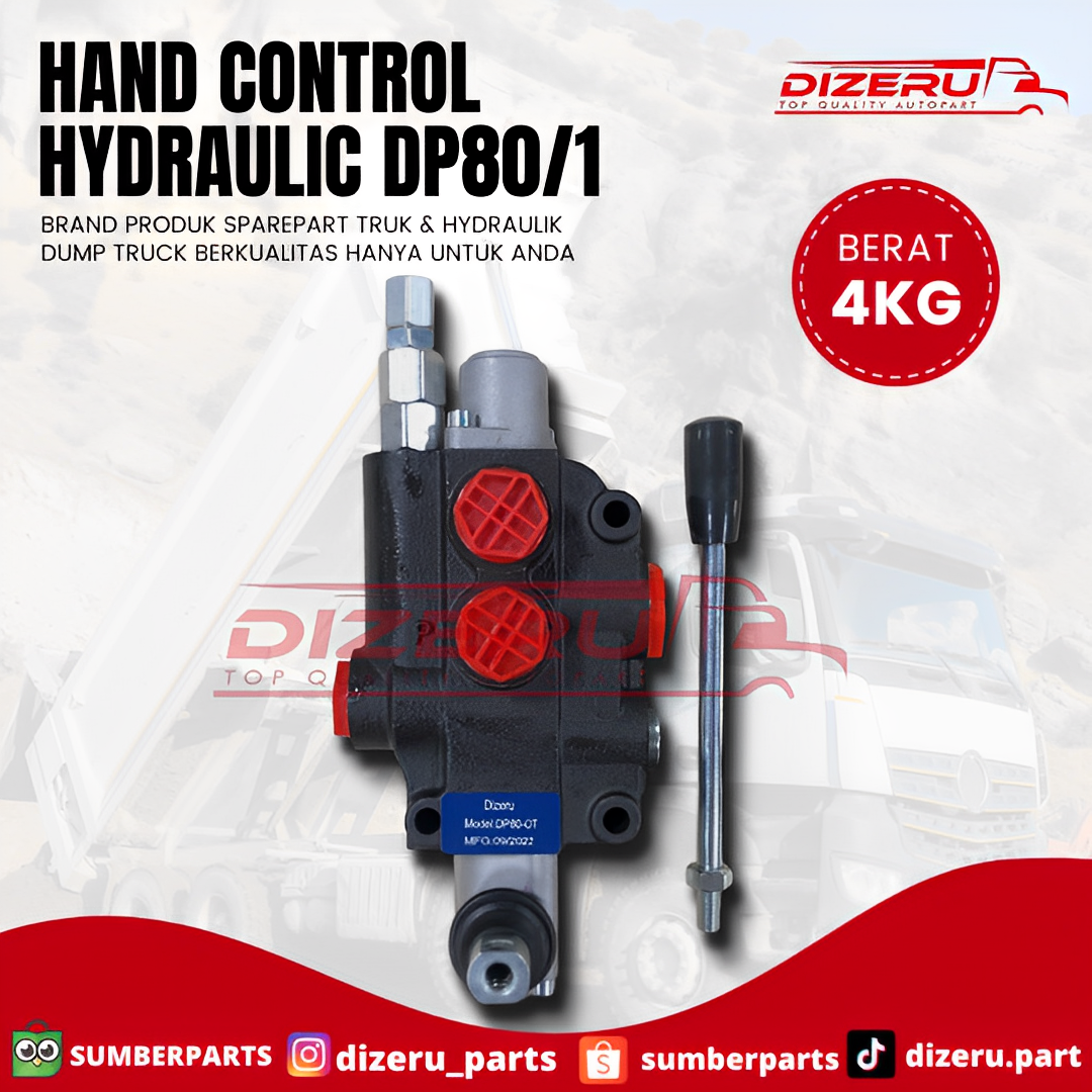 Hand Control Hydraulik DP80/1